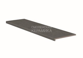 Ступень прямая противоскользящая Peldano recto 120, C3 Exagres Essenza Grafite