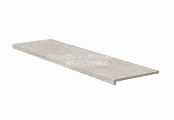 Ступень прямая противоскользящая Peldano recto 120, C3 Exagres Provenza Grigio