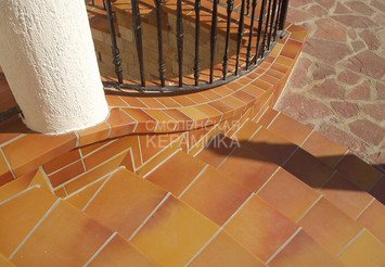 Ступень прямой угол Stroeher 4822(307) weizengelb