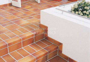 Ступень с насечками прямой угол Stroeher 4824(307) weizengelb