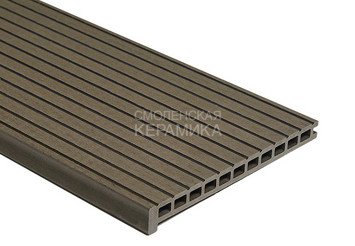 Ступень террасная композитная CM Stair New, 3000x305x25мм, Wenge (Венге)
