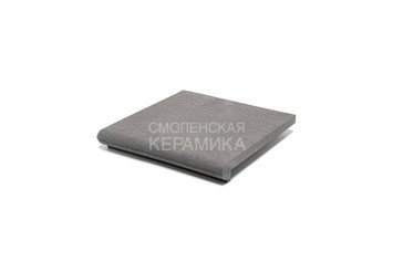 Ступень угловая для лестниц WEECO Флоренция 36х36 см, цвет серый, под заказ
