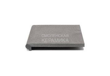 Ступень угловая для лестниц WEECO Флоренция 36х36 см, цвет серый, под заказ
