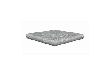 Ступень угловая противоскользящая Cartabon ML, C3 Exagres Ardenas Gris, 33x33 см