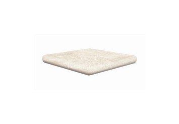 Ступень угловая противоскользящая Cartabon ML, C3 Exagres Ardenas Marfil, 33x33 см
