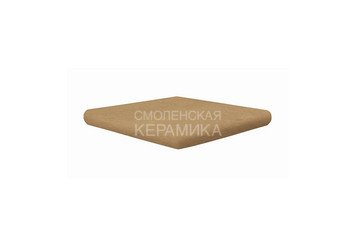 Ступень угловая противоскользящая Cartabon ML, C3 Exagres Portland Dakar, 33x33 см