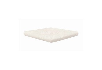 Ступень угловая противоскользящая Cartabon ML, C3 Exagres Provenza Bianco, 33x33 см
