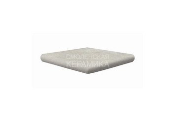 Ступень угловая противоскользящая Cartabon ML, C3 Exagres Provenza Grigio, 33x33 см