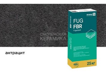 Сухая затирочная смесь STRASSER для широких швов (5-30мм), FUG FBR антрацит