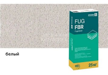 Сухая затирочная смесь STRASSER для широких швов (5-30мм), FUG FBR белый
