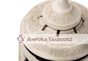 Тандыр керамический Амфора "Донской" с откидной крышкой