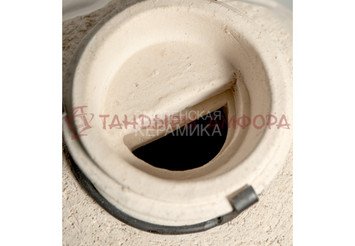 Тандыр керамический Амфора "СамОбжар" с откидной крышкой