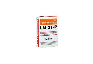 Теплоизоляционный кладочный раствор Quick-mix LM 21-P с перлитом, 17,5 кг