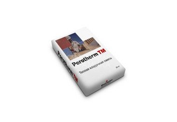 Теплый кладочный раствор Porotherm TM, 20 кг