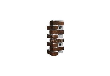 Термопанель рядовая White Hills Сити Брик T379-40, 80 мм