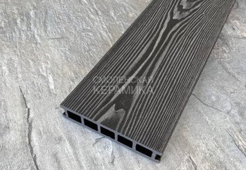 Террасная доска двусторонняя пустотелая Latitudo Euro 3D 139х27х3000 мм, Венге