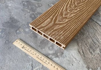 Террасная доска Latitudo 3D-Wood, 150х24х3000 мм, Орех