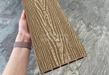 Террасная доска Latitudo 3D-Wood, 150х24х3000 мм, Орех