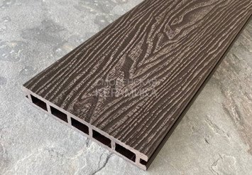 Террасная доска Latitudo 3D-Wood, 150х24х3000 мм, Венге