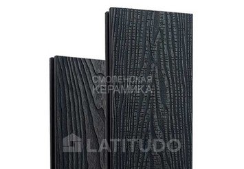 Террасная доска Latitudo 3D-Wood, 150х24х4000 мм, Графит