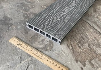 Террасная доска Latitudo 3D-Wood, 150х24х4000 мм, Серый
