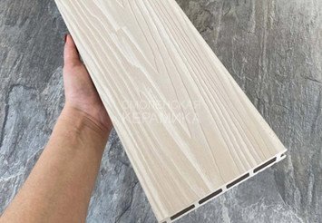 Террасная доска Latitudo Optima фактура дерева, вельвет, 146х24х4000 мм, Натур