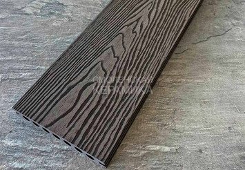Террасная доска Latitudo PRO 2 усиленная 145х22х4000 мм, Венге