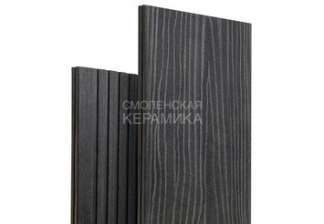 Террасная доска Latitudo Solid-152 полнотелая 152x20x3000 мм, Графит
