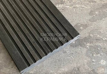Террасная доска Latitudo Solid-152 полнотелая 152x20x4000 мм, Графит