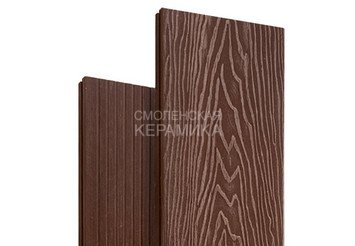 Террасная доска Latitudo Solid полнотелая 150x21x3000 мм, Каштан