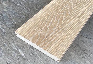Террасная доска Latitudo Solid полнотелая 150x21x3000 мм, Натур