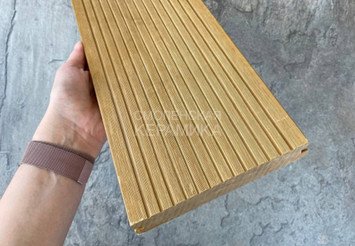 Террасная доска Latitudo Solid полнотелая 150x21x3000 мм, Орех