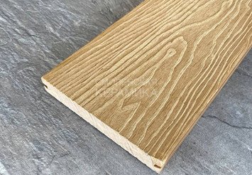 Террасная доска Latitudo Solid полнотелая 150x21x3000 мм, Орех