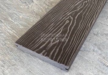 Террасная доска Latitudo Solid полнотелая 150x21x3000 мм, Венге
