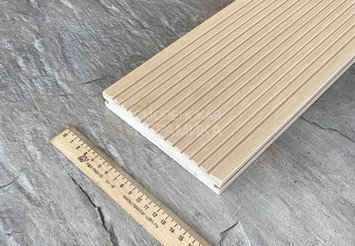 Террасная доска Latitudo Solid полнотелая 150x21x4000 мм, Натур