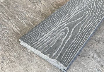Террасная доска Latitudo Solid полнотелая 150x21x4000 мм, Серый