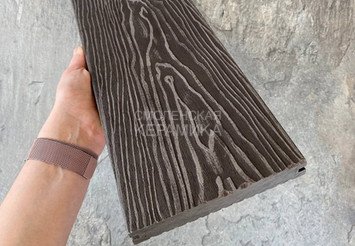 Террасная доска Latitudo Solid полнотелая 150x21x4000 мм, Венге