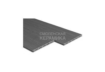 Террасная доска Qiji Premium пустотелая серый 3000*150*18 мм