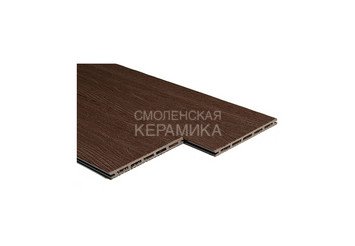 Террасная доска Qiji Premium пустотелая Шоколад 3000*150*18 мм