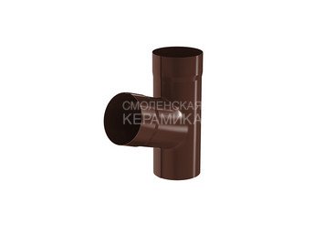 Тройник N 100, AQUASYSTEM PU MATT, RAL8017