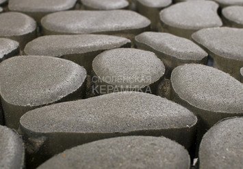 Тротуарная плитка BRAER Грин Галет, Серый