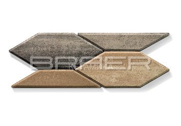 Тротуарная плитка BRAER "Карат" Color Mix Ночь, 80 мм