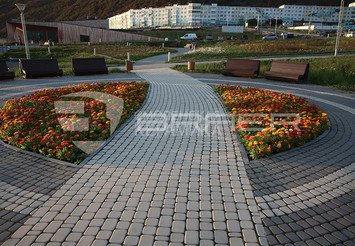 Тротуарная плитка BRAER Классико, Белый