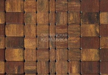 Тротуарная плитка BRAER Классико, Color Mix Мальва