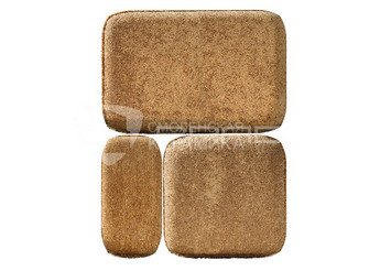 Тротуарная плитка BRAER Классико, Color Mix Миндаль