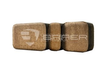 Тротуарная плитка BRAER Классико, Color Mix Миндаль