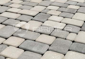 Тротуарная плитка BRAER Классико, Color Mix Туман