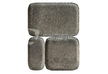 Тротуарная плитка BRAER Классико, Color Mix Туман