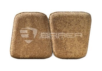 Тротуарная плитка BRAER Классико круговая, Color Mix Миндаль