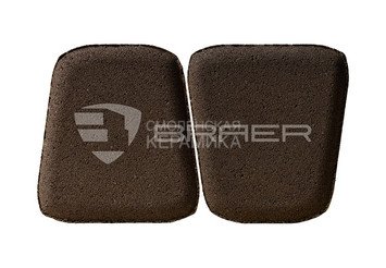 Тротуарная плитка BRAER Классико круговая, Коричневый